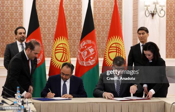 As Rabbani Afghanistan Salahuddin Rabbani Photos and Premium High Res Pictures ...