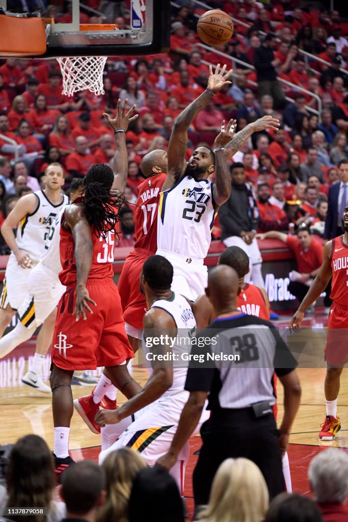 Houston Rockets vs Utah Jazz, 2019 NBA Western Conference Playoffs First Round