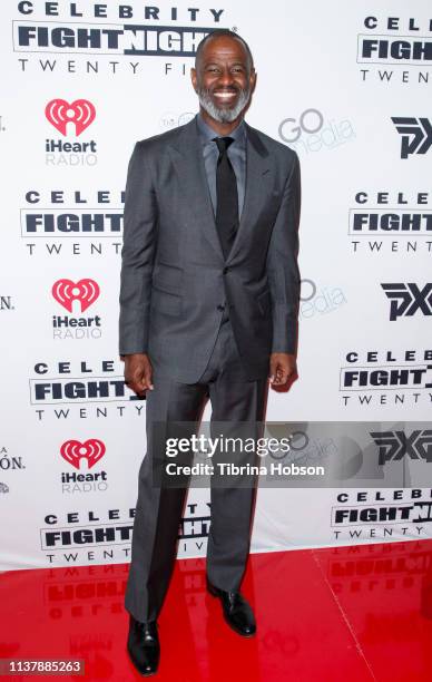 Brian McKnight attends Celebrity Fight Night XXV at JW Marriott Phoenix Desert Ridge Resort & Spa on March 23, 2019 in Phoenix, Arizona.