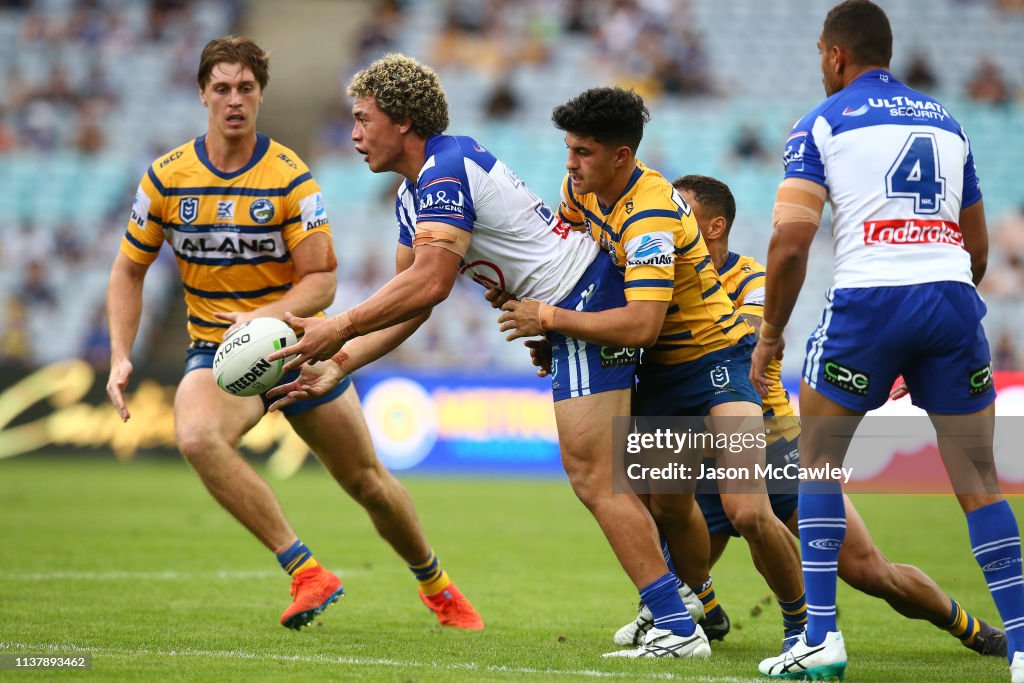 NRL Rd 2 - Bulldogs v Eels