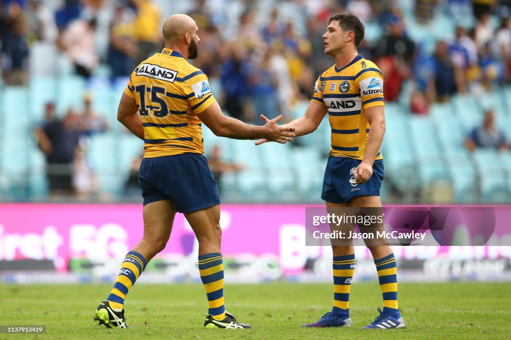 NRL Rd 2 - Bulldogs v Eels