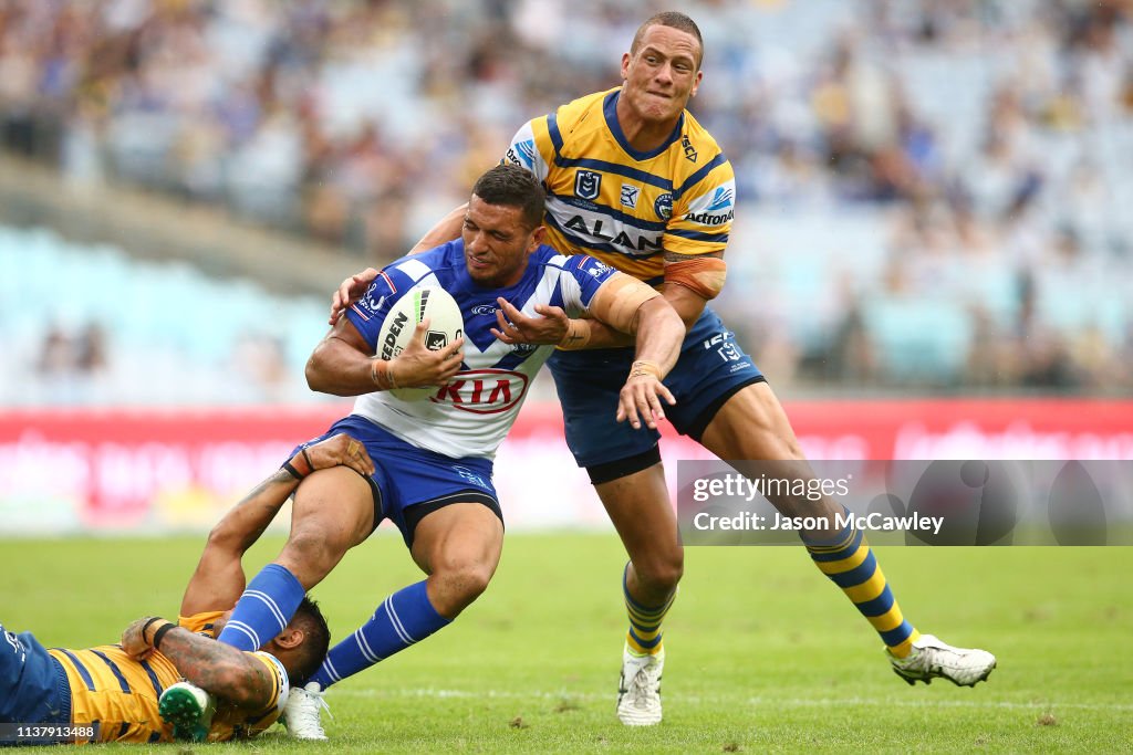 NRL Rd 2 - Bulldogs v Eels