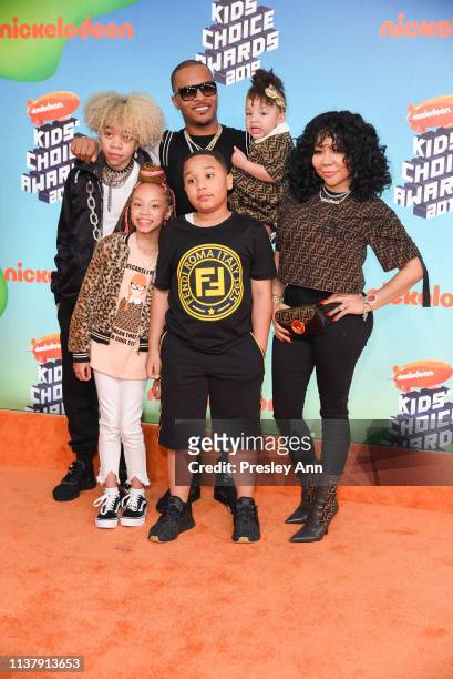 Wife singer-songwriter Tiny and their children Clifford 'King' Joseph Harris III, Layah Amore Harris, Major Philant Harris and Heiress Diana Harris...