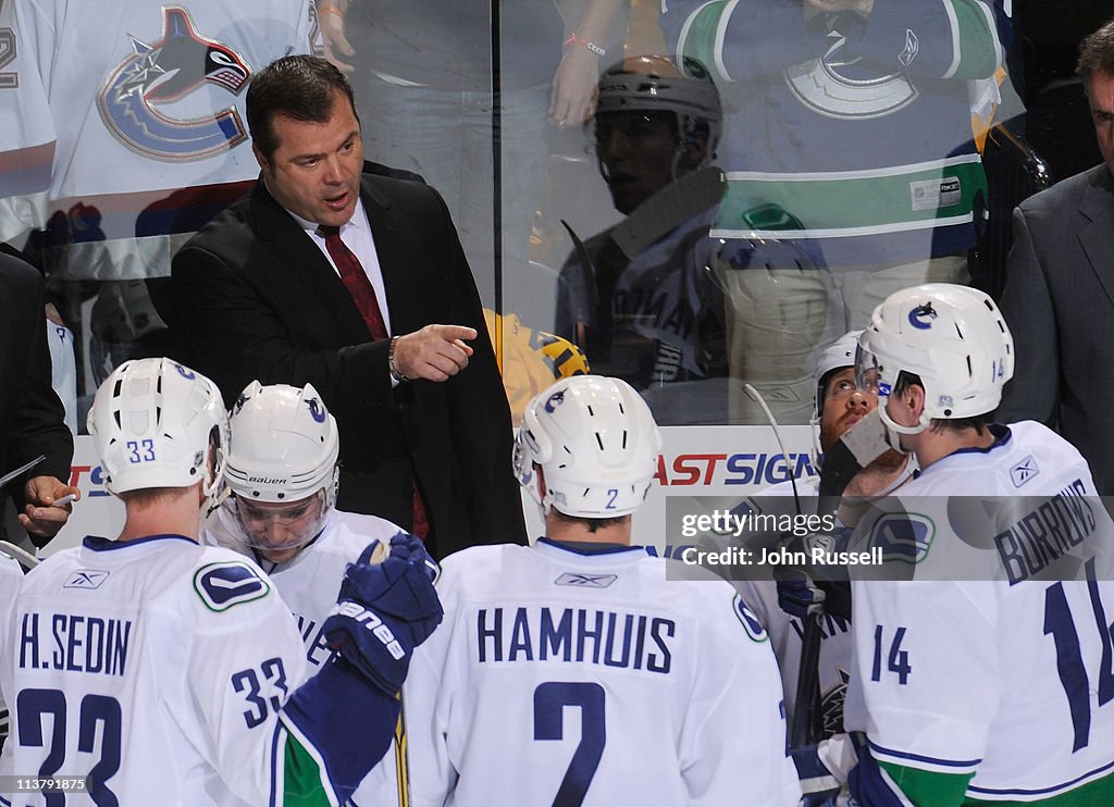 Vancouver Canucks v Nashville Predators - Game Four