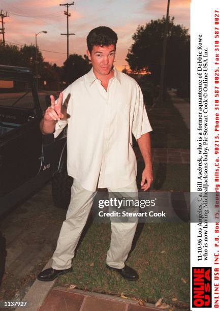 Los Angeles, Ca. Bill Asebrek who is a former aquantence of Debbie Rowe, who is now having Michael Jacksons baby.