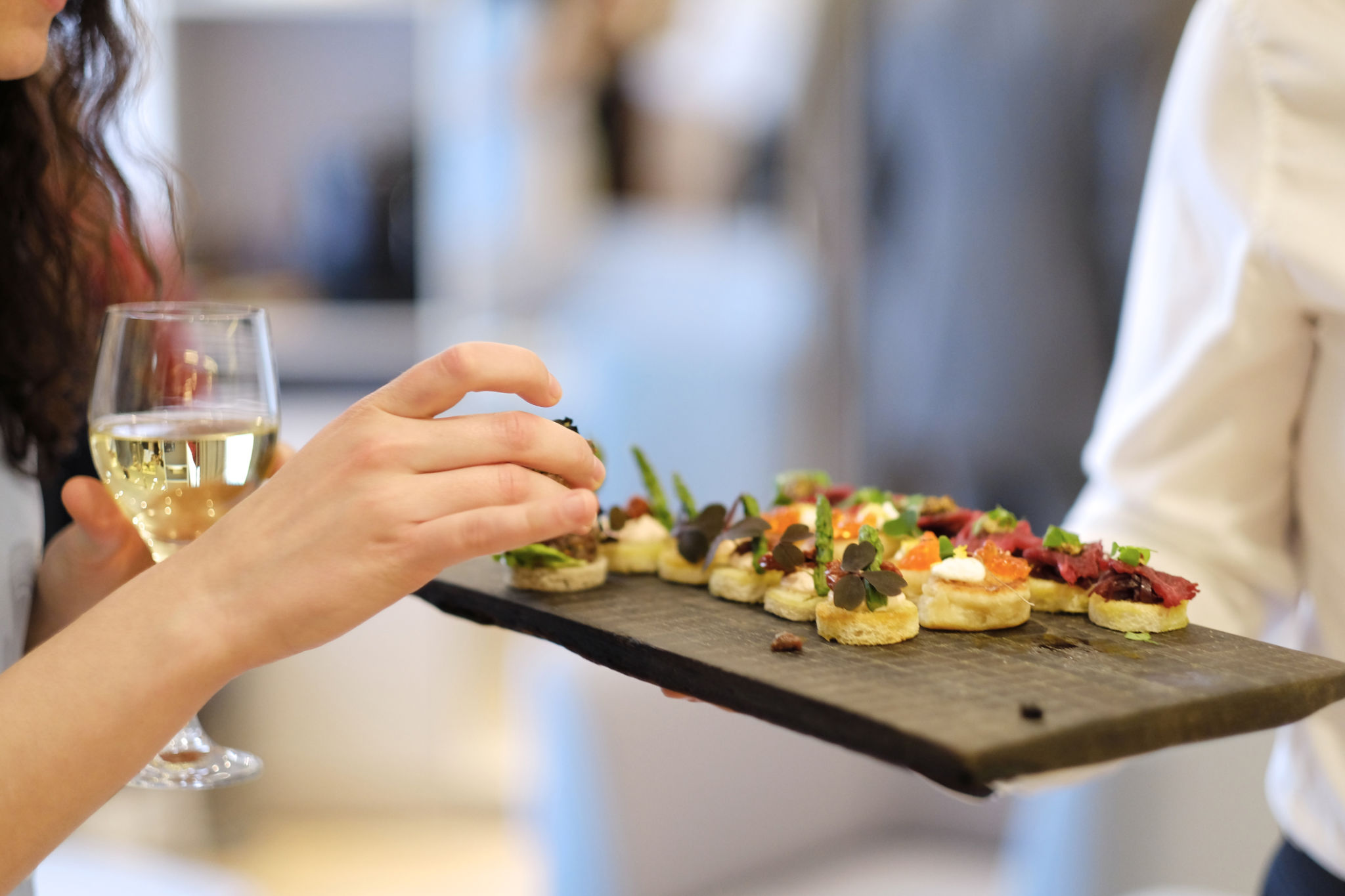 luxury food platter