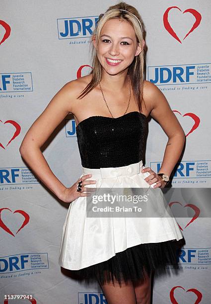 Natalie Kenly aka "Natty Baby" attends Juvenile Diabetes Research Foundation's 8th annual gala "Finding A Cure: A Love Story" at The Beverly Hilton...