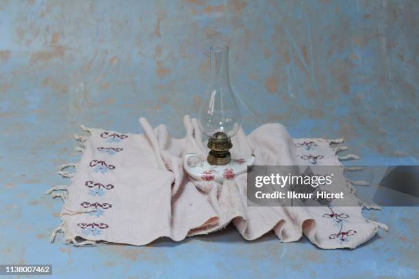 still life an old gas lamp - genies lamp stock pictures, royalty-free photos & images