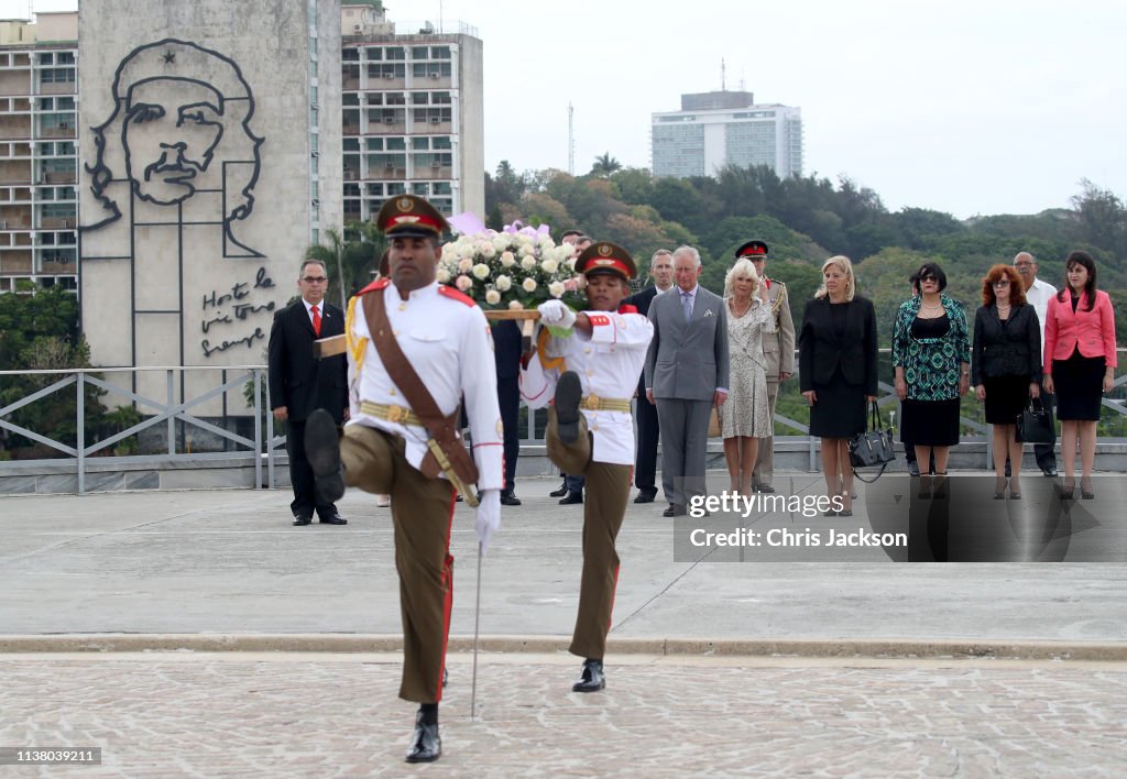 The Prince Of Wales And Duchess Of Cornwall Arrive In Cuba