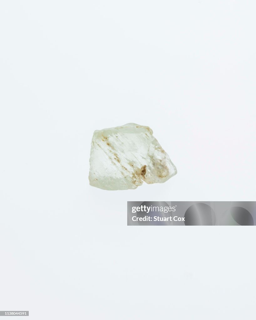 Clear spodumene or hiddenite is a form of lithium aluminium silicate. In crystal healing it is said to aid in the healing of the heart and promote gratitude.