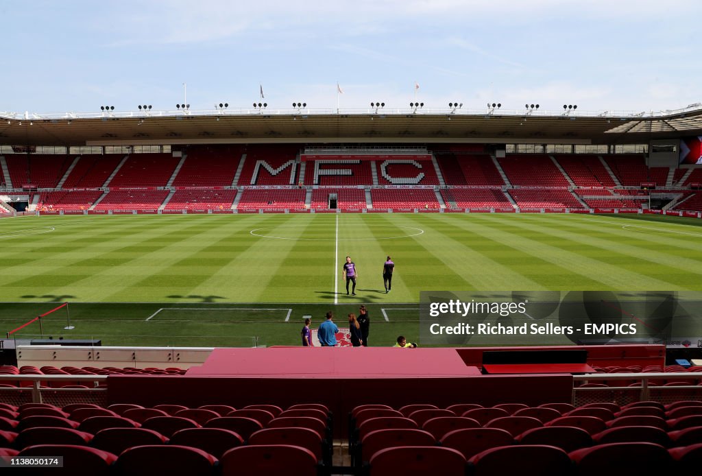 Middlesbrough v Stoke City - Sky Bet Championship - Riverside Stadium