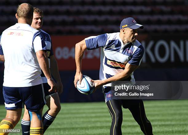 Conrad Jantjes during the DHL Stormers captains run from DHL Newlands on May 06, 2011 in Cape Town, South Africa.