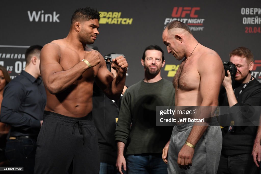 UFC Fight Night: Weigh-ins