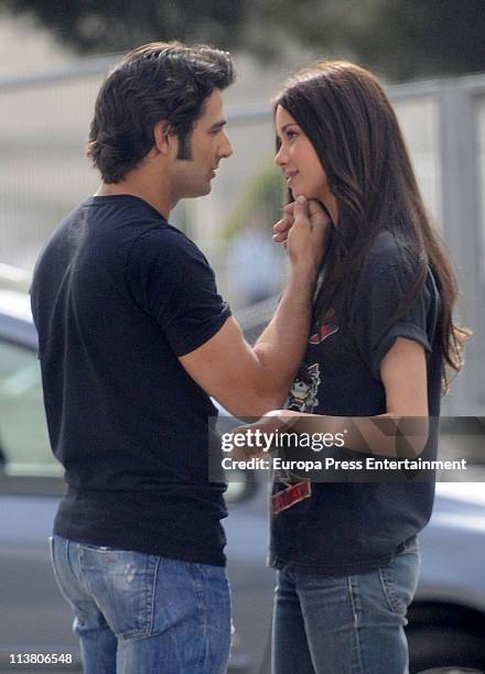 Antonio Velasco and Dafne Fernandez are seen sighting on May 6, 2011 in Madrid, Spain.