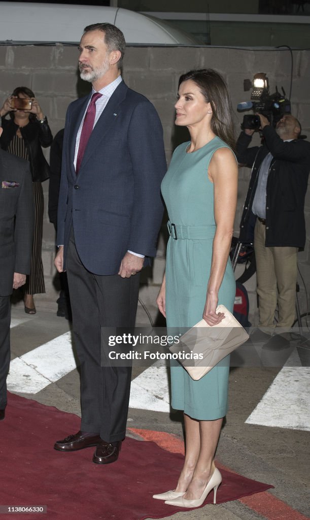 Arrival of King Felipe II and Queen Letizia to Buenos Aires