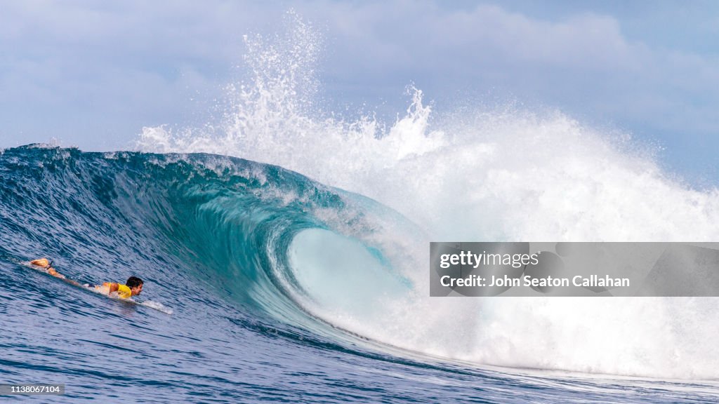 Indonesia, Halmahera Island, Ocean Wave