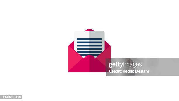 mailing letter icon - mailing envelope stock illustrations