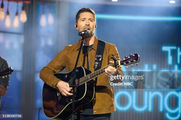 Josh Turner on Friday, April 19, 2019 --