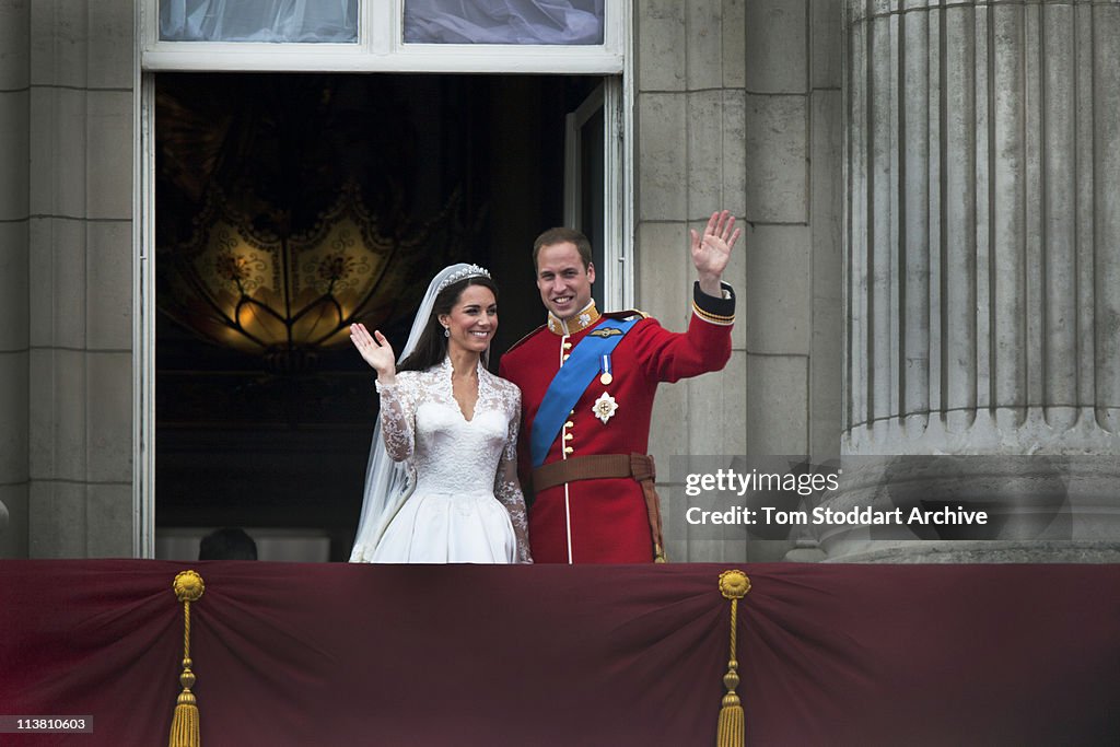 Royal Couple On Balcony