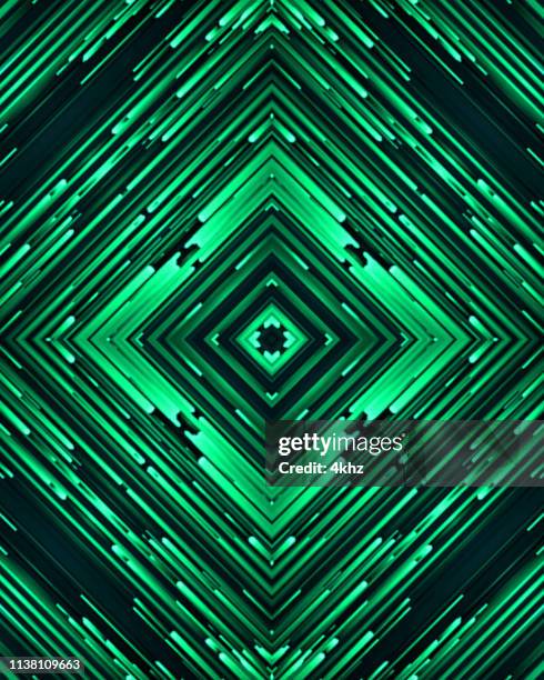 abstract data binary code beams space art green background - computer code green stock illustrations
