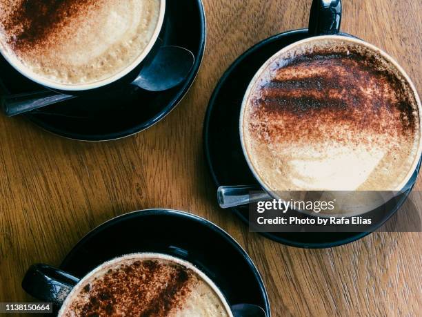 cappuccinos - roma capucino stock pictures, royalty-free photos & images