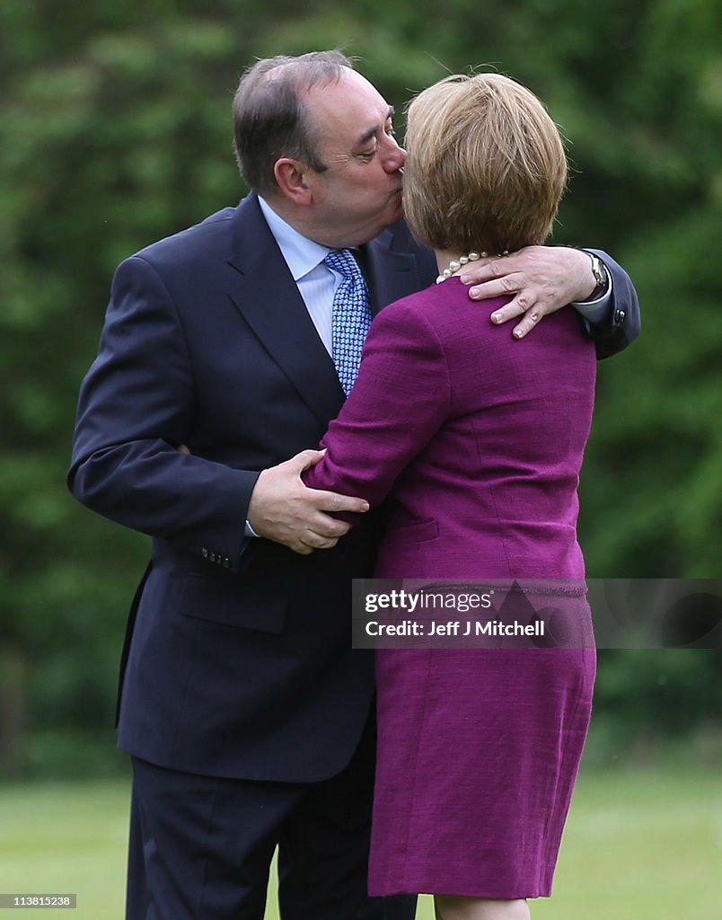 Alex Salmond Retains His Post As First Minister And Creates Scotland's First Majority Government