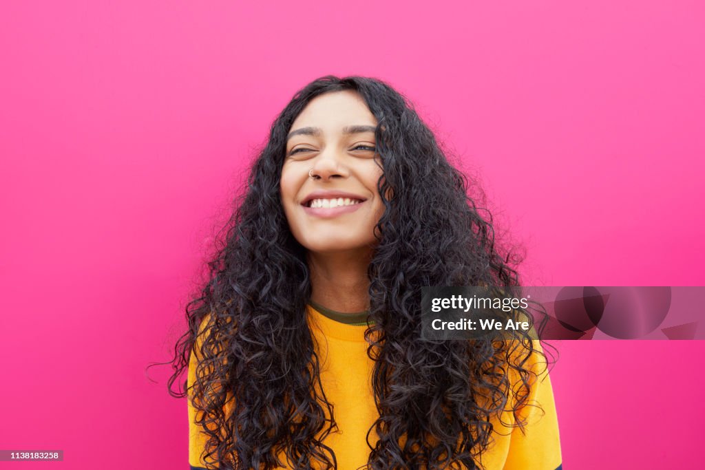 Laughing woman