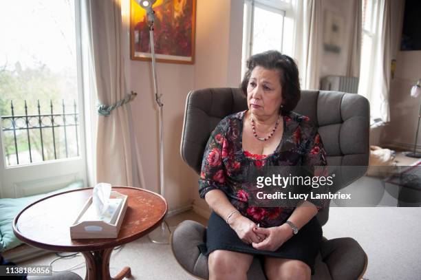 senior woman in distress at her counseling session - old lady crying out for help stock pictures, royalty-free photos & images