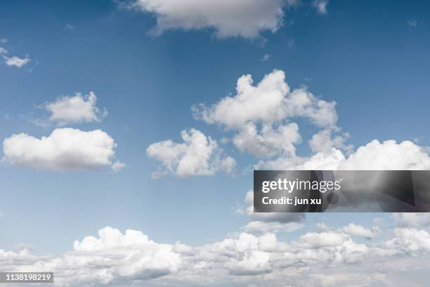 the sky is clear with clouds - cloudy sky bildbanksfoton och bilder