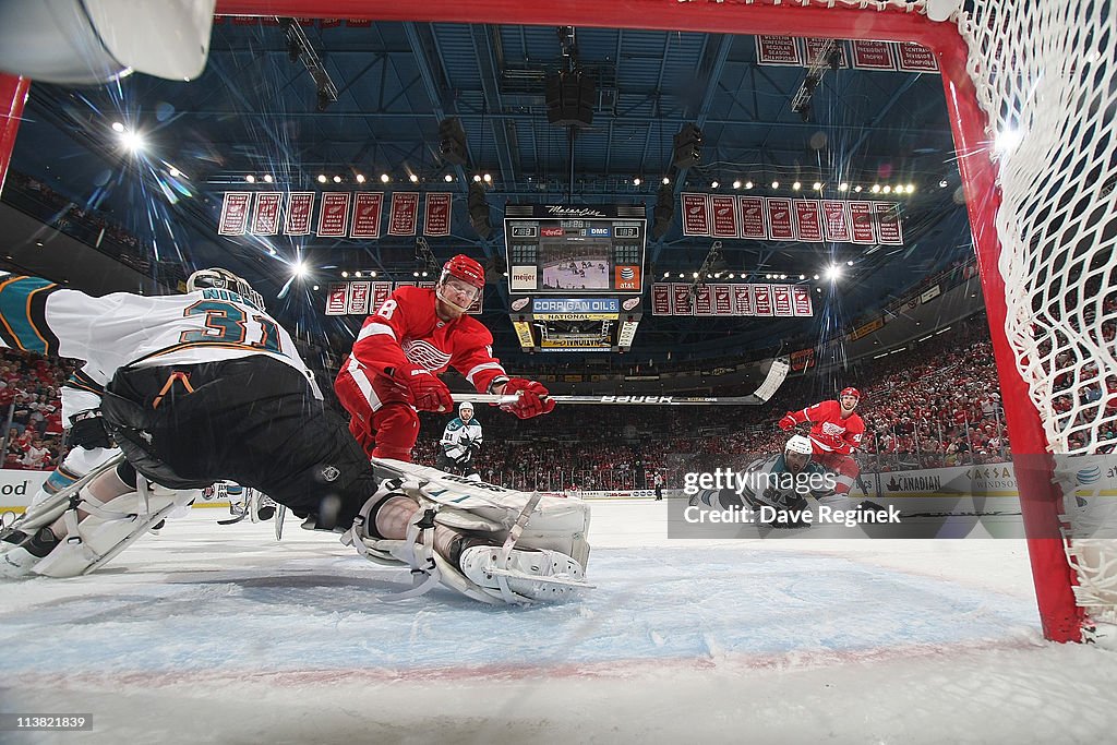 San Jose Sharks v Detroit Red Wings - Game Four