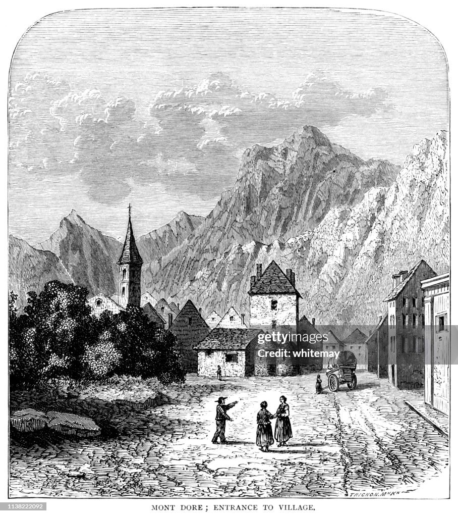 Mont-Dore village street