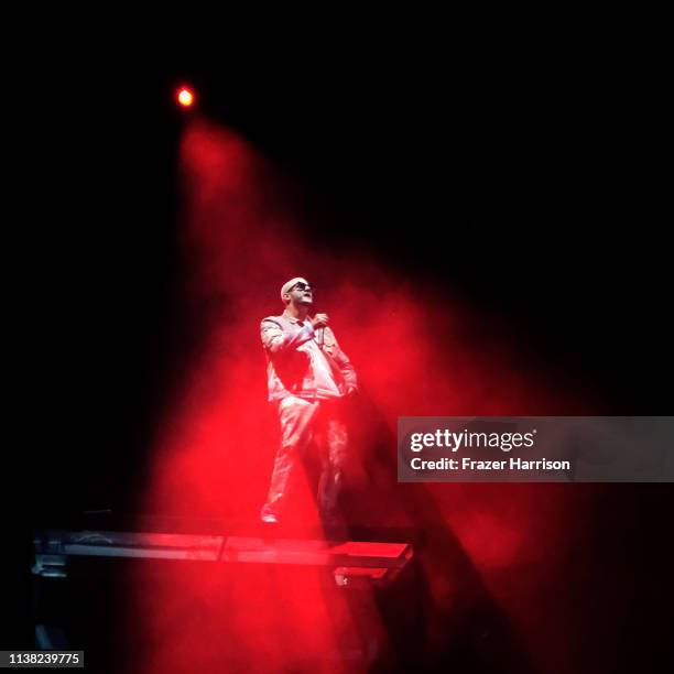 Snake performs at Outdoor Theatre during the 2019 Coachella Valley Music And Arts Festival on April 19, 2019 in Indio, California.