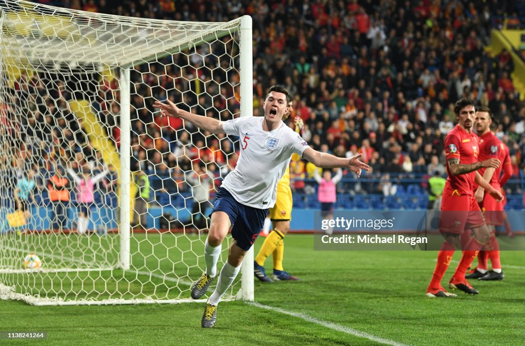 Montenegro v England - UEFA EURO 2020 Qualifier