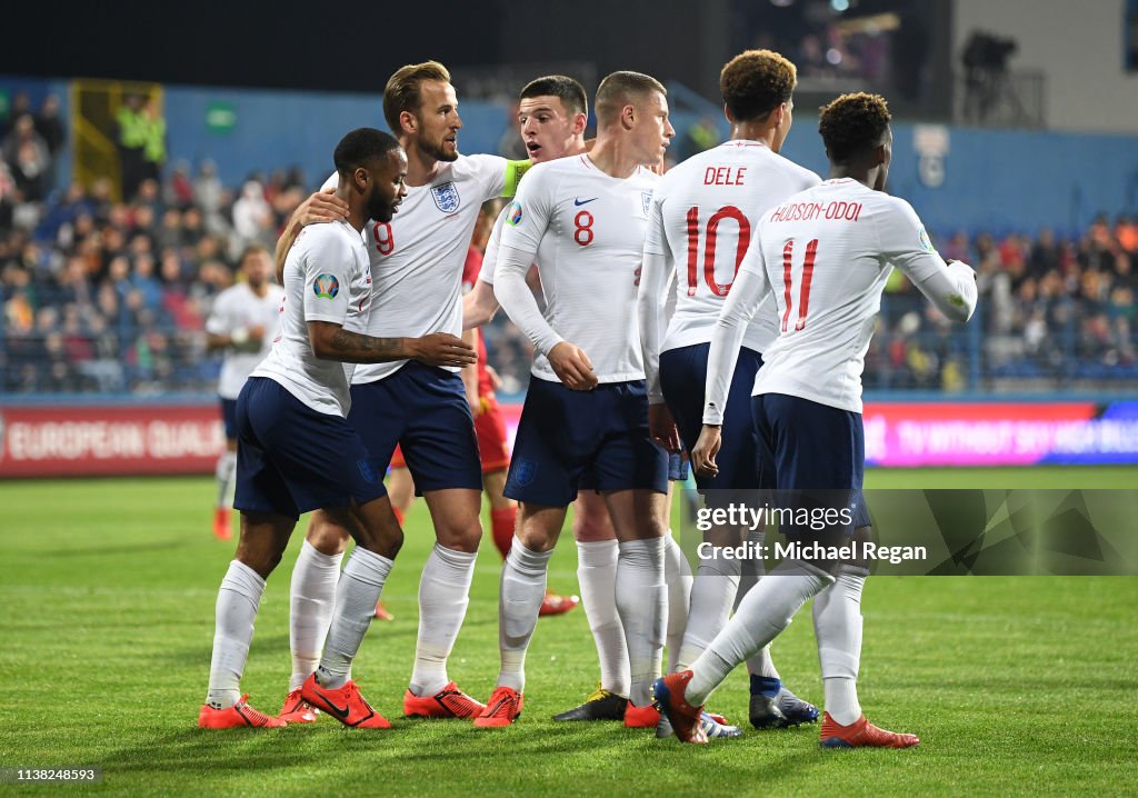 Montenegro v England - UEFA EURO 2020 Qualifier