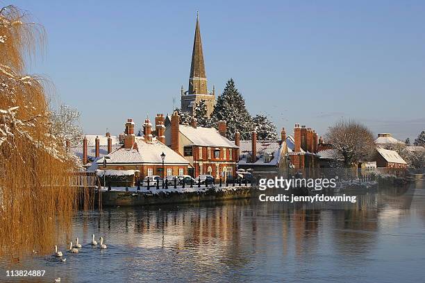 st helen's - abingdon england stock pictures, royalty-free photos & images