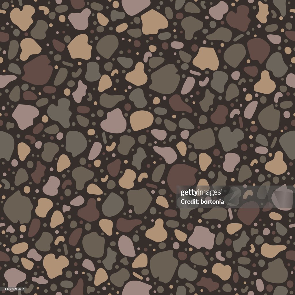 Seamless Terrazzo Tile Pattern