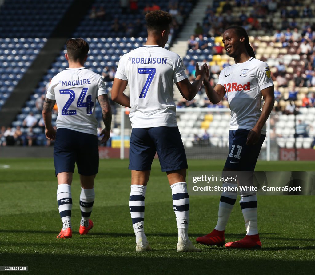 Preston North End v Ipswich Town - Sky Bet Championship