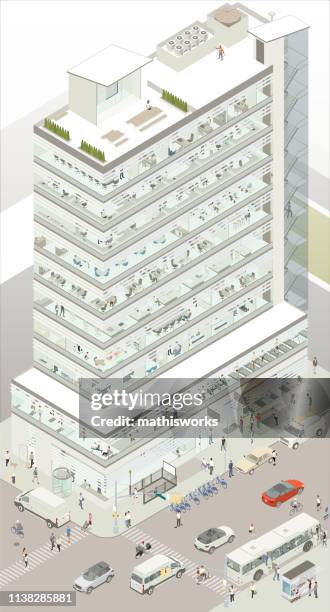 Isometric Retail Buildings Photos and Premium High Res Pictures - Getty ...