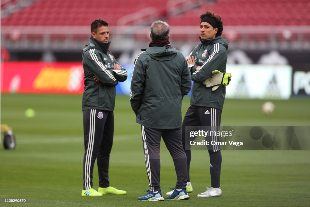 Mexico Training And Press Conference