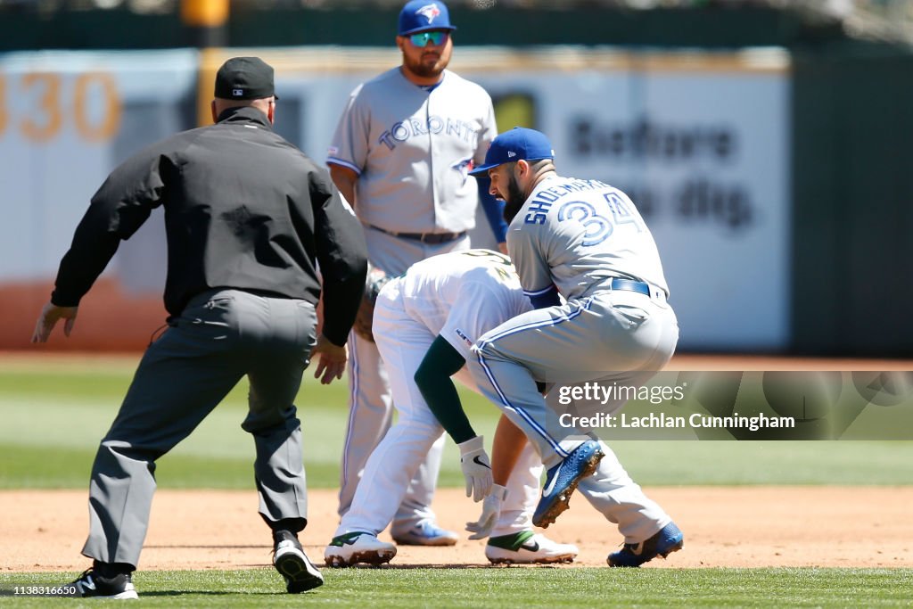 Toronto Blue Jays v Oakland Athletics