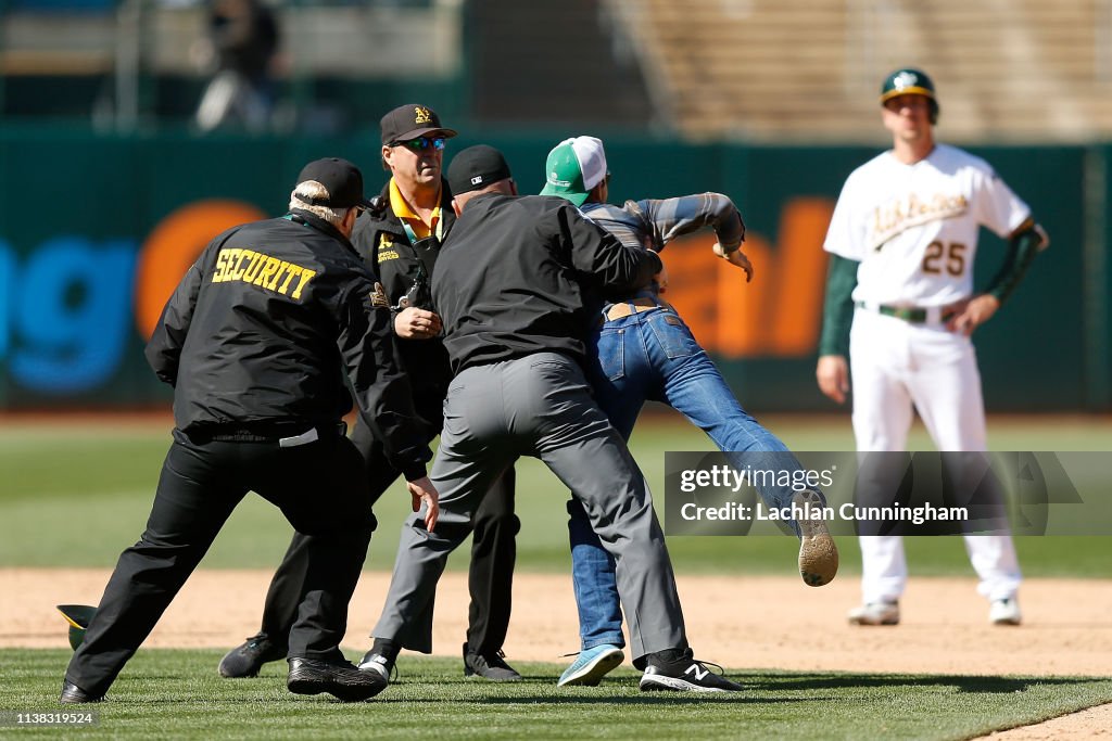 Toronto Blue Jays v Oakland Athletics