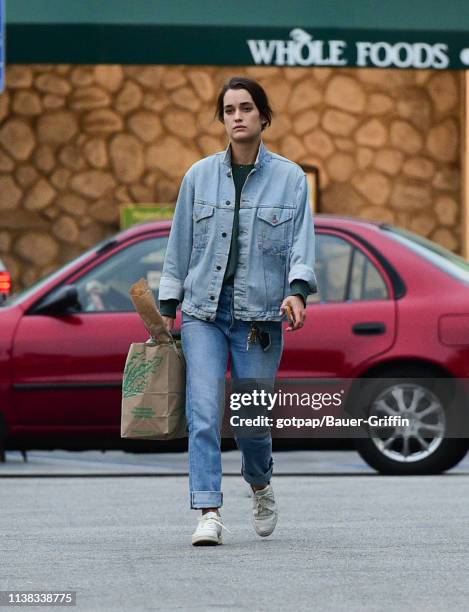 Kate Harrison is seen on April 20, 2019 in Los Angeles, California.