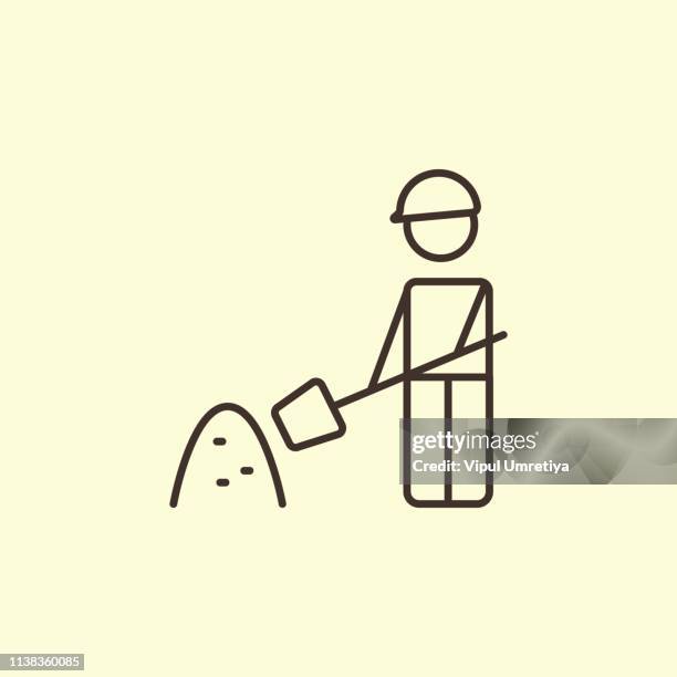 road construction worker - construction manager man stock illustrations