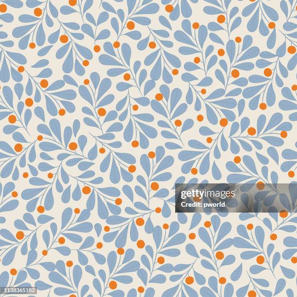 ilustrações de stock, clip art, desenhos animados e ícones de floral seamless pattern . - floral