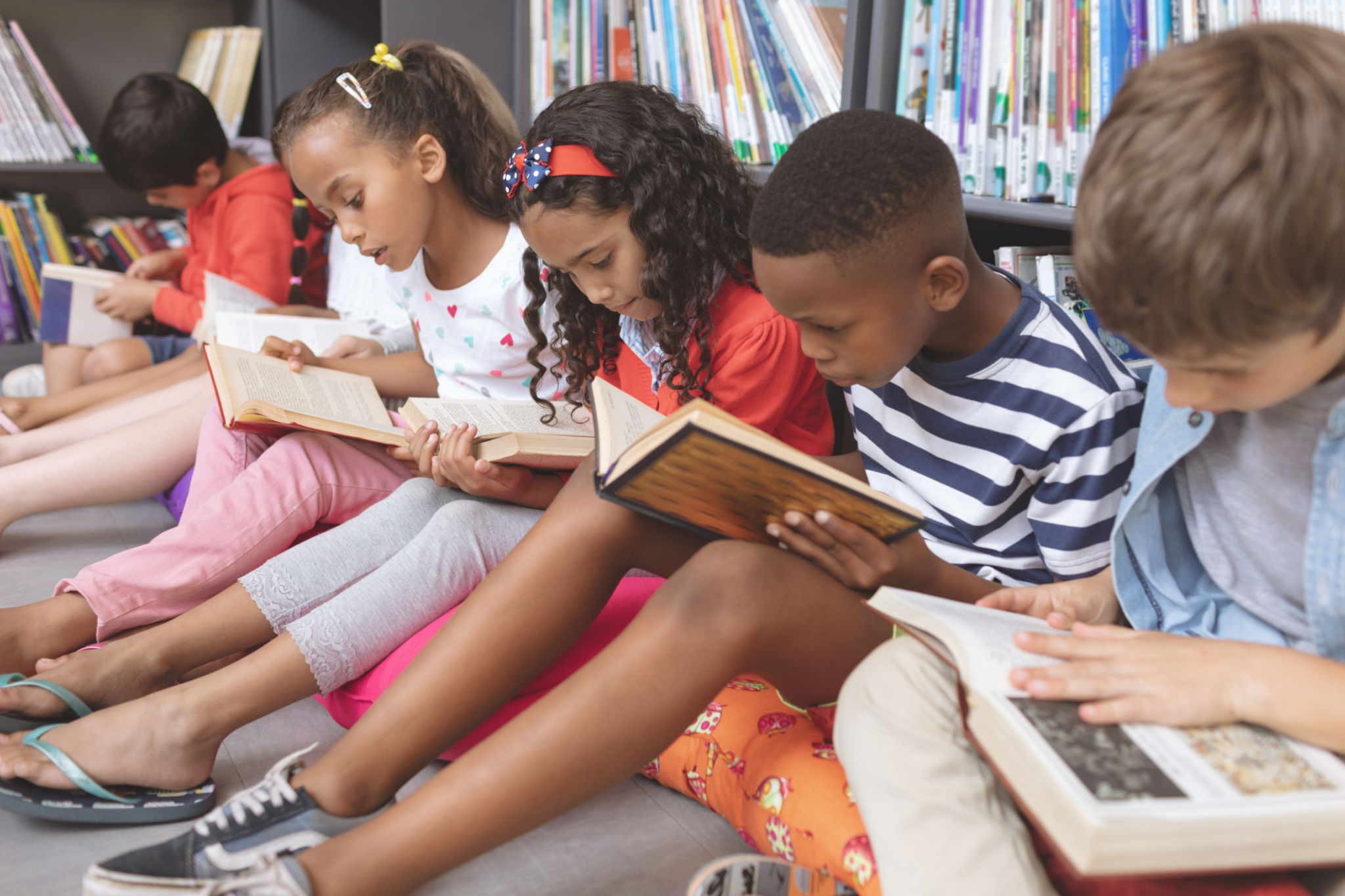 kids reading stories