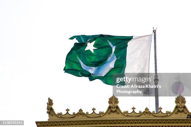 pakistan flag - pakistani flag stock pictures, royalty-free photos & images