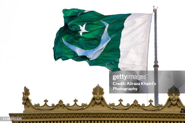 pakistan flag - pakistani flag stock pictures, royalty-free photos & images