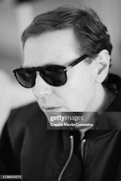 American-born singer-songwriter Scott Walker , Notting Hill, London, 24th May 1995.