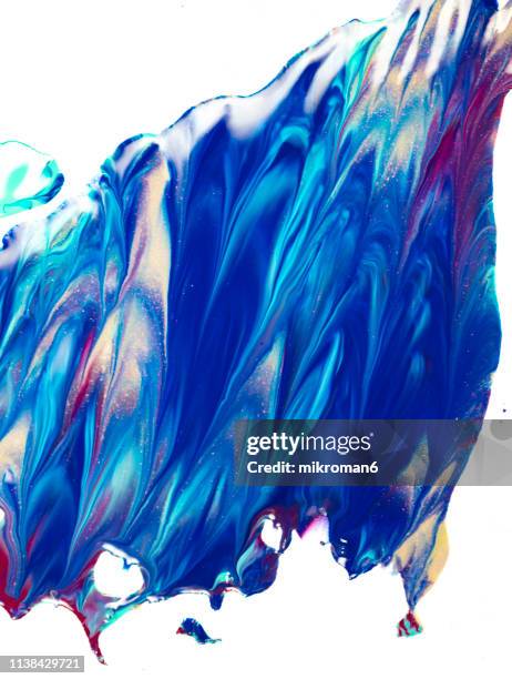 abstract liquid multicolor background - navy blues v pies legends stock pictures, royalty-free photos & images