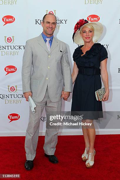 Christopher Meloni attends the 137th Kentucky Derby at Churchill Downs on May 7, 2011 in Louisville, Kentucky.